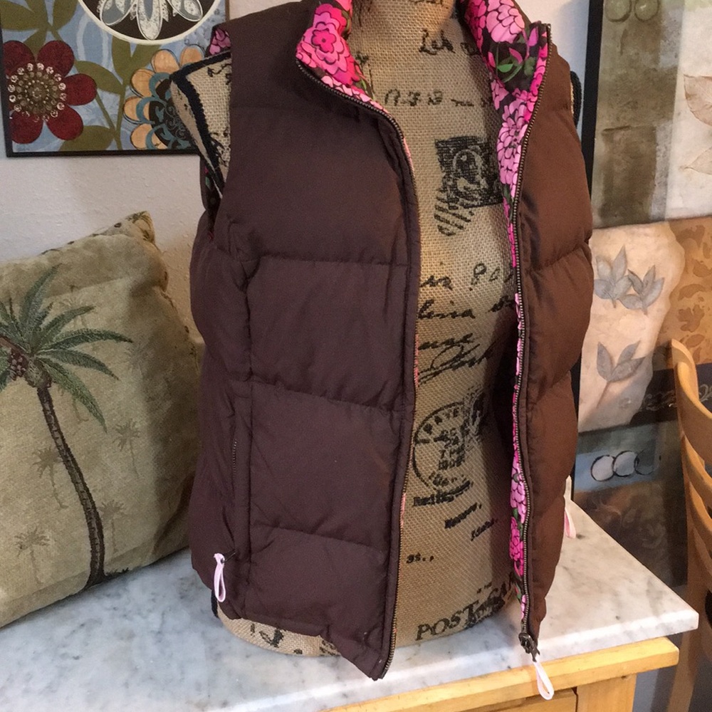 New Reversible Lilly Pulitzer Down Vest Fabulous S - Picture 3 of 8